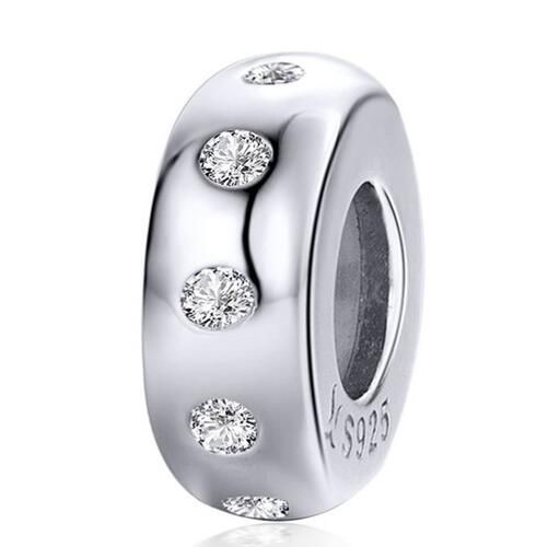 925 Sterling Silver Spacer Charm