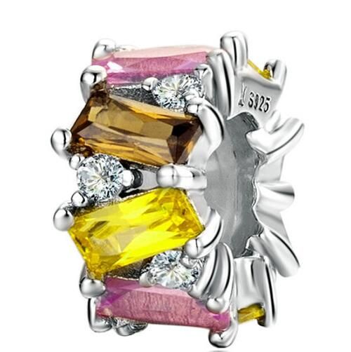 925 Sterling Silver Spacer Charm