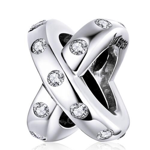 925 Sterling Silver Spacer Charm