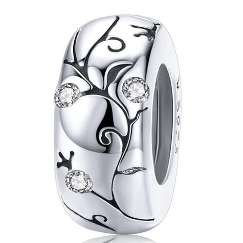 925 Sterling Silver Spacer Charm