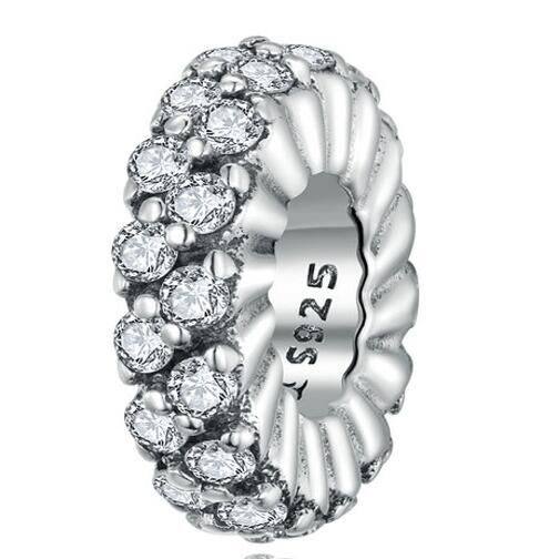 925 Sterling Silver Spacer Charm