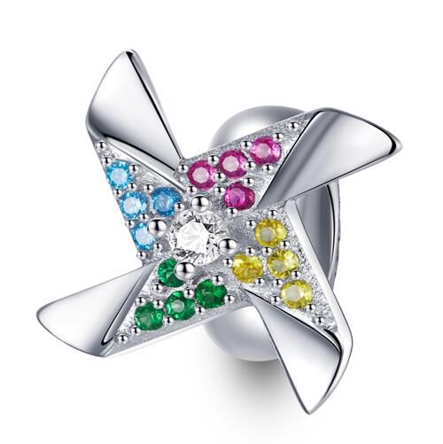 925 Sterling Silver Spacer Charm