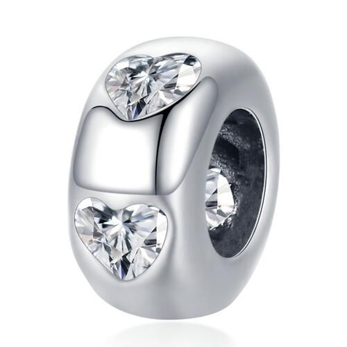 925 Sterling Silver Spacer Charm