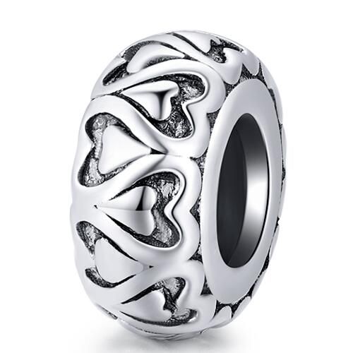 925 Sterling Silver Spacer Charm