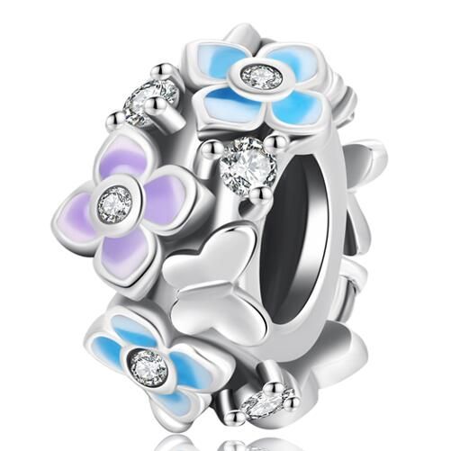 925 Sterling Silver Spacer Charm