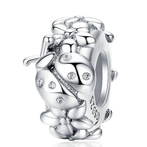 925 Sterling Silver Spacer Charm