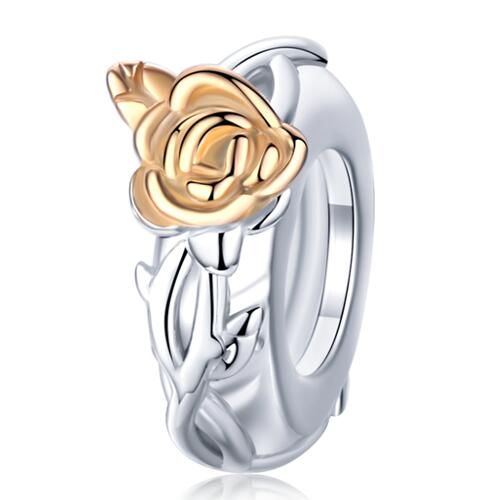 925 Sterling Silver Spacer Charm