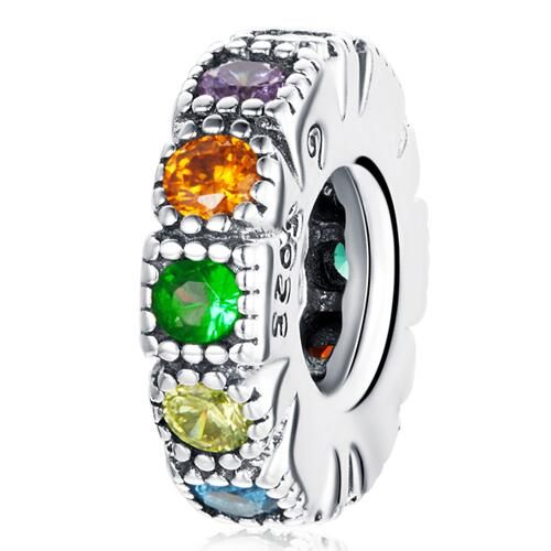 925 Sterling Silver Spacer Charm