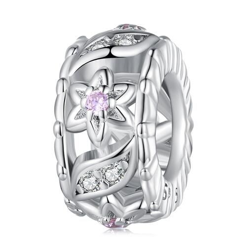 925 Sterling Silver Spacer Charm