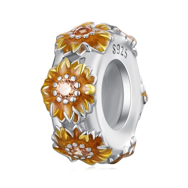 925 Sterling Silver Spacer Charm