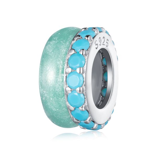 925 Sterling Silver Spacer Charm