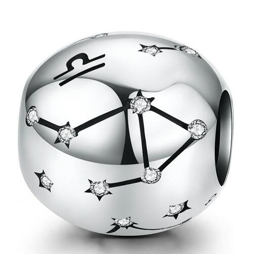 925 Sterling Silver Zodiac Charm 