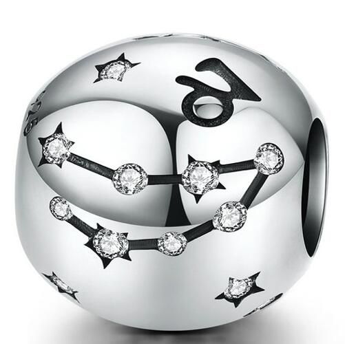 925 Sterling Silver Zodiac Charm 
