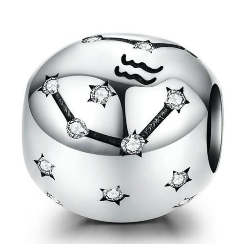 925 Sterling Silver Zodiac Charm 