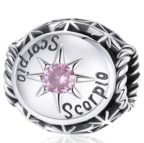 925 Sterling Silver Zodiac Charm