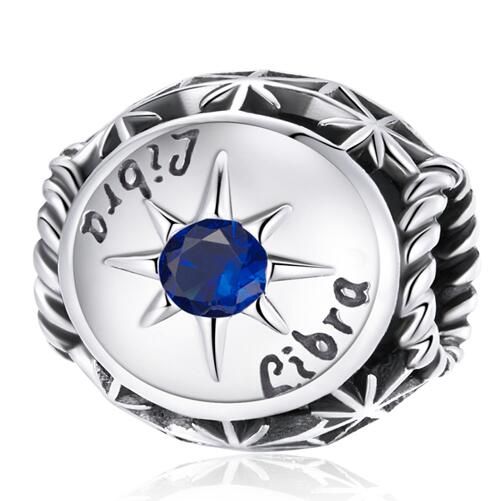 925 Sterling Silver Zodiac Charm