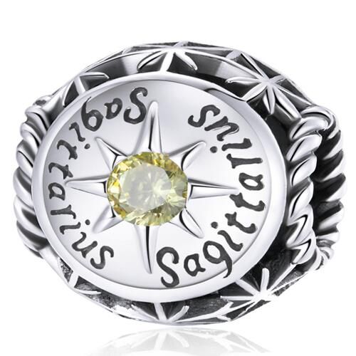 925 Sterling Silver Zodiac Charm