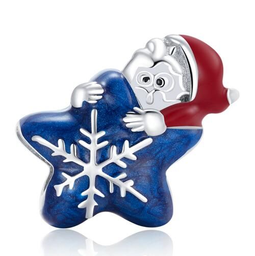 925 Sterling Silver Christmas Jewelry Charm 