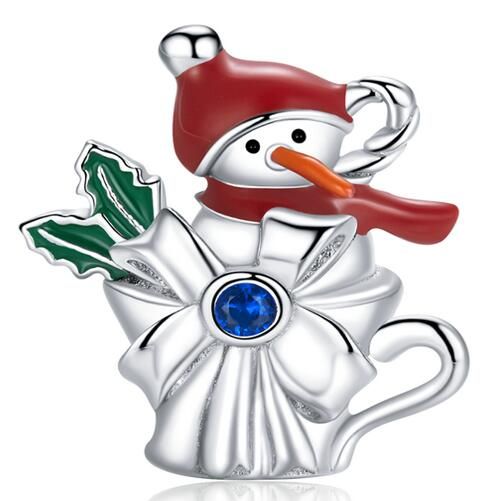 925 Sterling Silver Christmas Jewelry Charm 