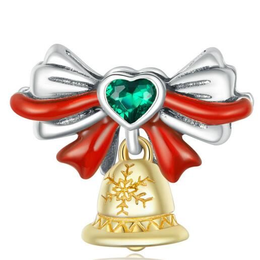 925 Sterling Silver Christmas Jewelry Charm 