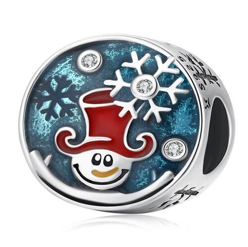 925 Sterling Silver Christmas Jewelry Charm 