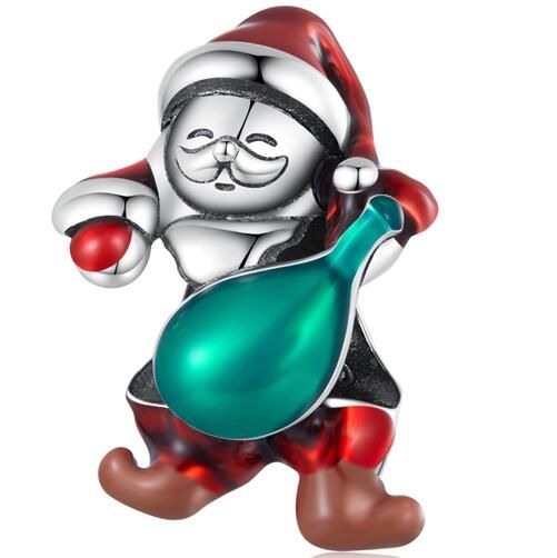 925 Sterling Silver Christmas Jewelry Charm 