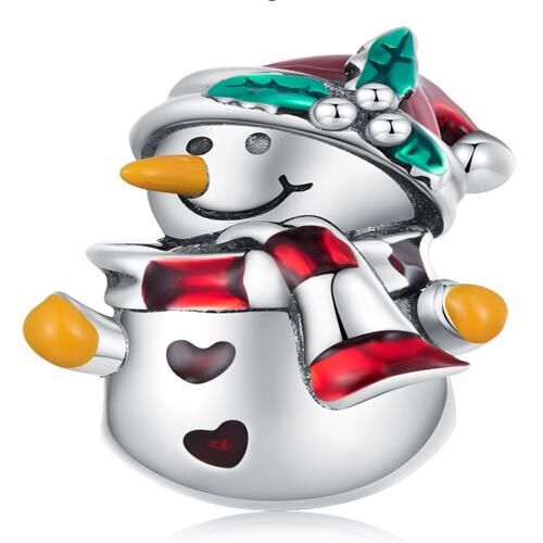 925 Sterling Silver Christmas Jewelry Charm 