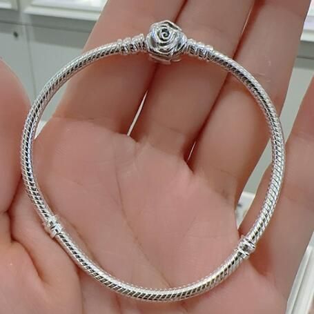 AAA GRADE S925 ALE Goldplated Clasp Snake Chain Bracelets