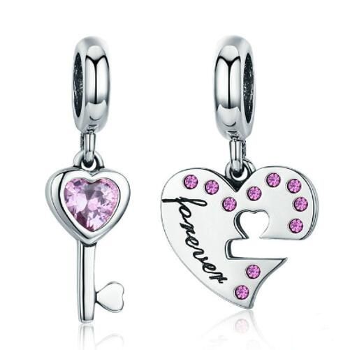 925 Sterling Silver Jewelry Pendants Charm 