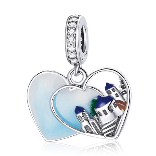 925 Sterling Silver Jewelry Pendants Charm 