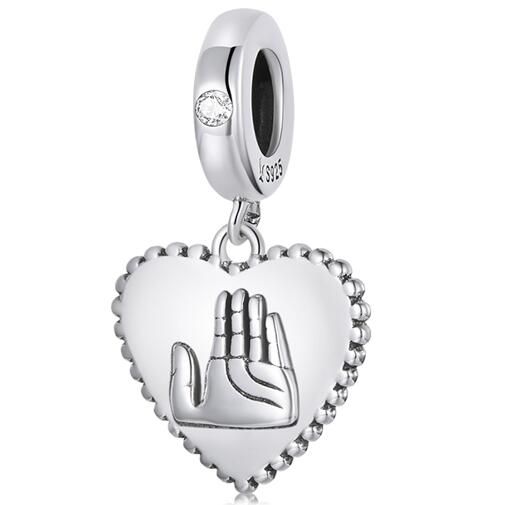 925 Sterling Silver Jewelry Pendants Charm 