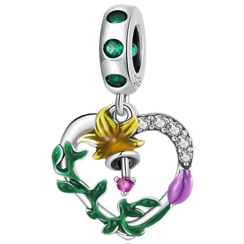 925 Sterling Silver Jewelry Pendants Charm 
