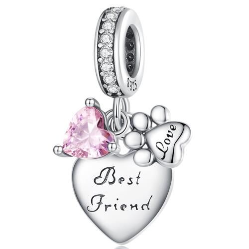 925 Sterling Silver Jewelry Pendants Charm 