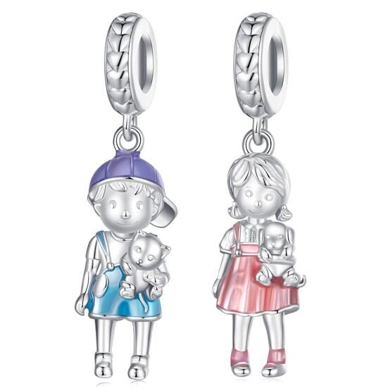 925 Sterling Silver Jewelry Pendants Charm 