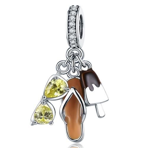 925 Sterling Silver Jewelry Pendants Charm 