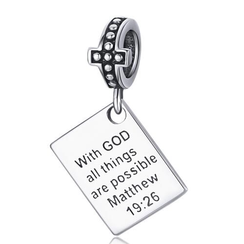 925 Sterling Silver Jewelry Pendants Charm 