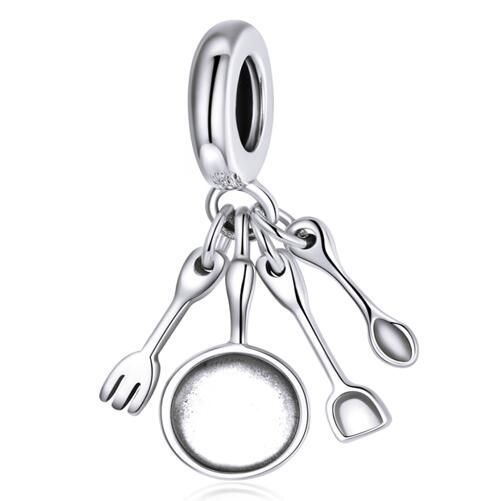 925 Sterling Silver Jewelry Pendants Charm 