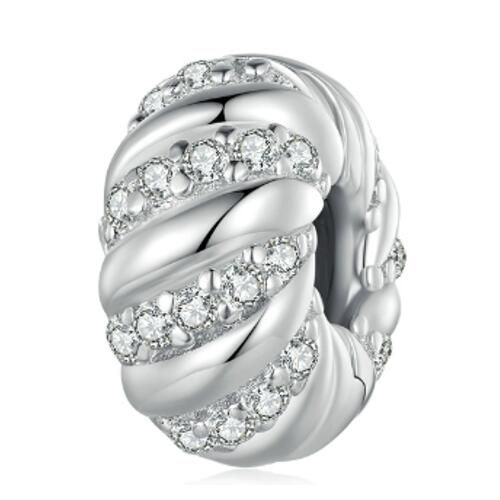 925 Sterling Silver Clip Charm Beads