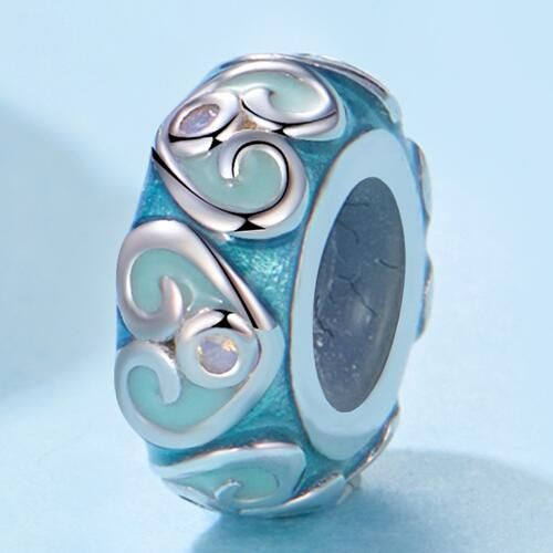 925 Sterling Silver Spacer Charm