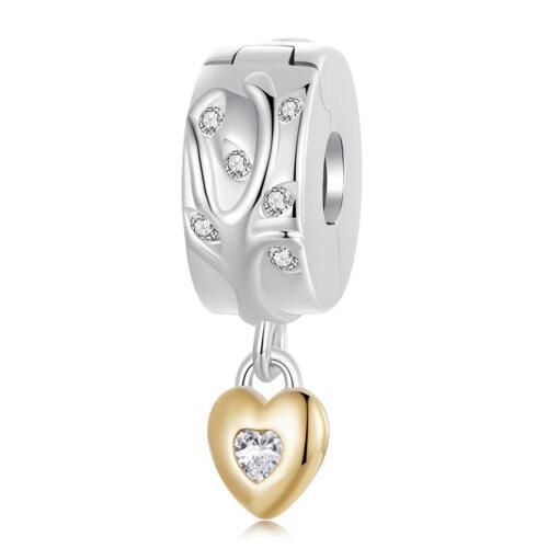 925 Sterling Silver Clips Charms