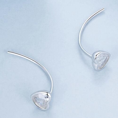 925 Sterling Silver Fashion Earrings Jewelry