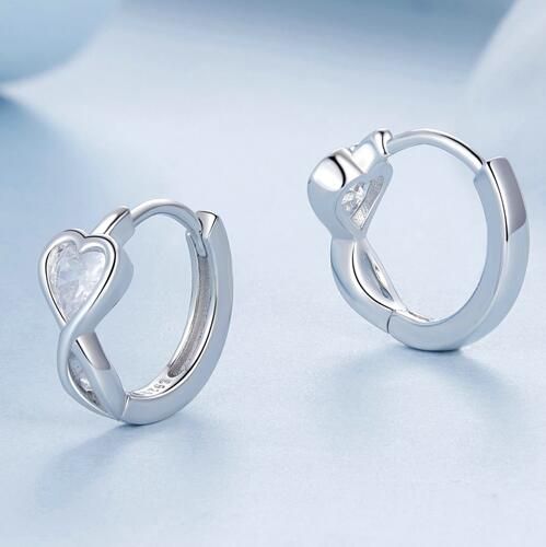 925 Sterling Silver Fashion Earrings Jewelry