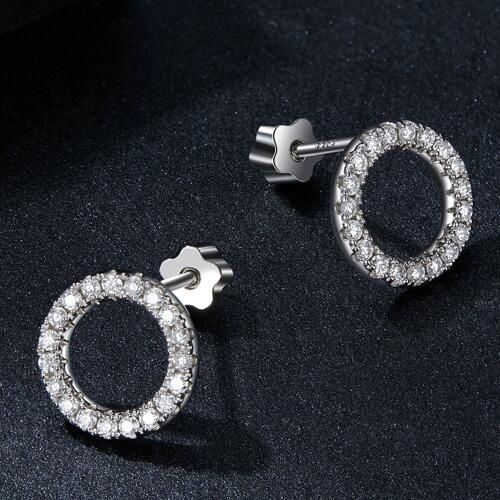 925 Sterling Silver Fashion Earrings Jewelry