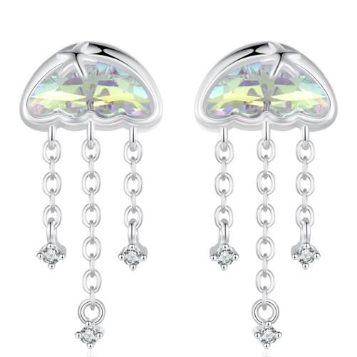 925 Sterling Silver Fashion Earrings Jewelry