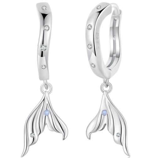 925 Sterling Silver Fashion Earrings Jewelry
