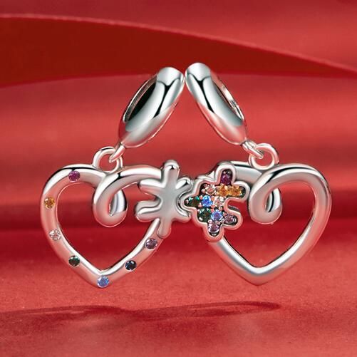 925 Sterling Silver Jewelry Pendants Charm 