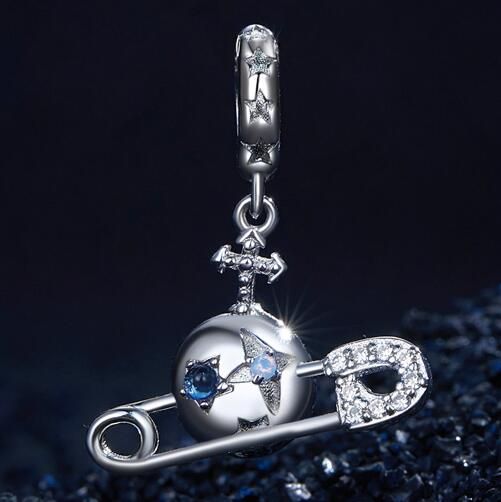 925 Sterling Silver Jewelry Pendants Charm 