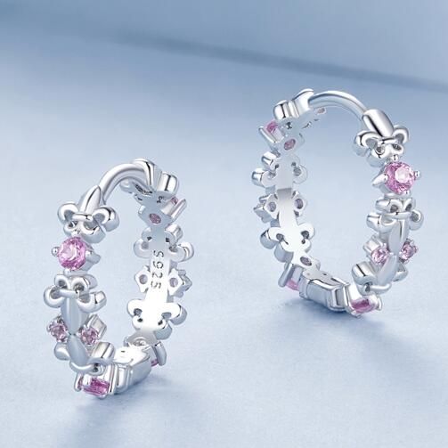 925 Sterling Silver Fashion Earrings Jewelry