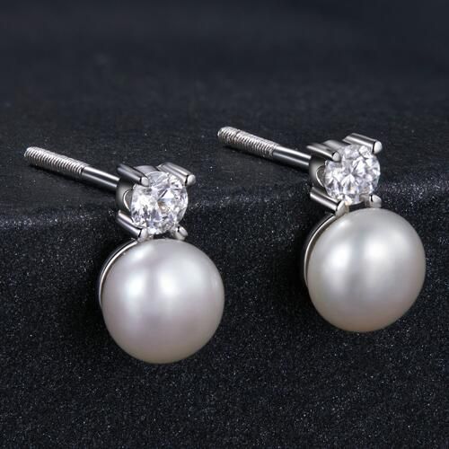 925 Sterling Silver Fashion Earrings Jewelry